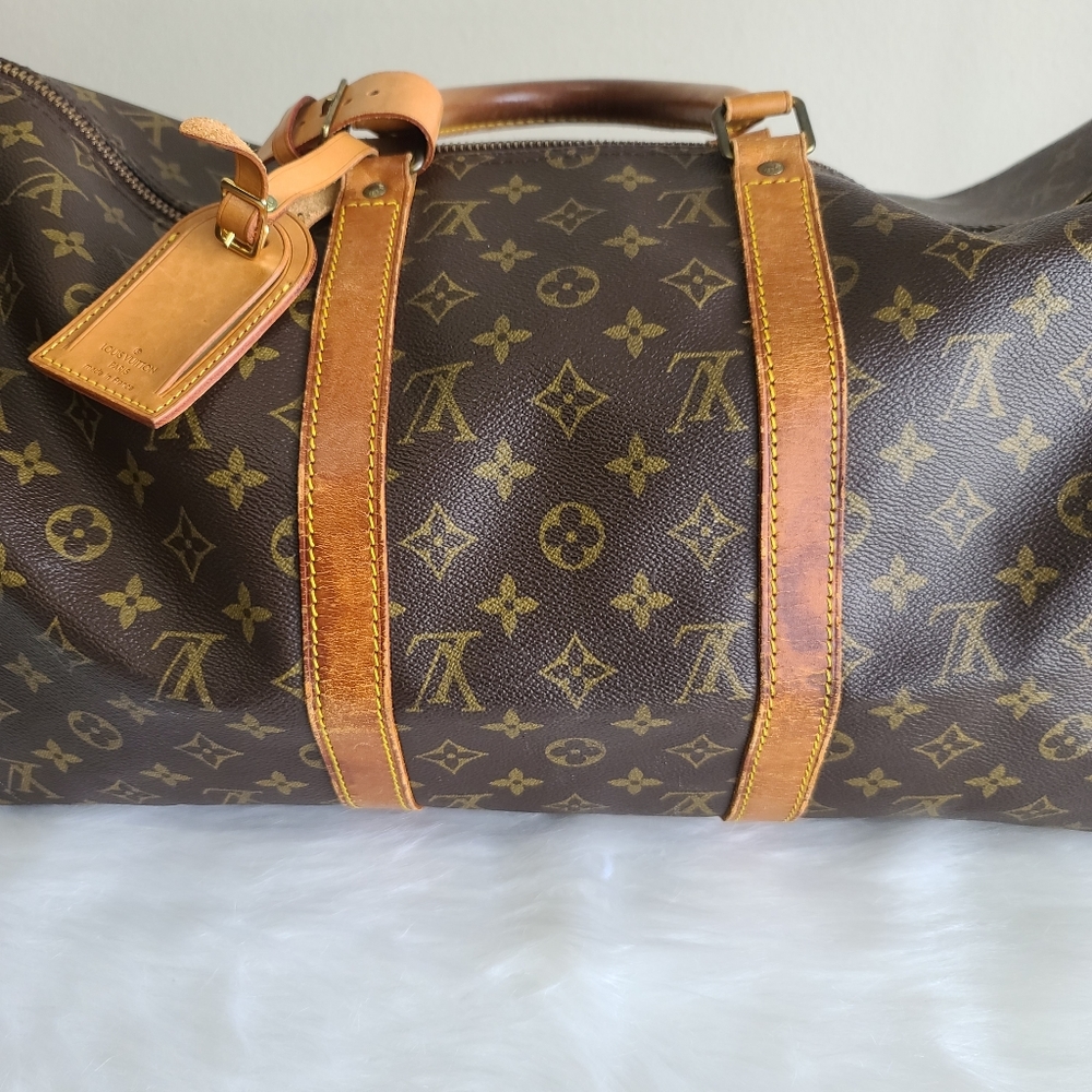 Louis Vuitton Keepall Bandoulière 50 Bag - Picture 7 of 12